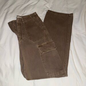 ZARA Brown Cargo Pants